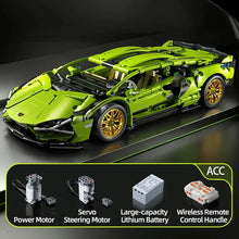 Load image into Gallery viewer, Technical Racing Sport Car 1280PCS Model Building Blocks City Mechanical Speed Vehicle Supercar Brick Puzzle Toys Kid Adult Gift
