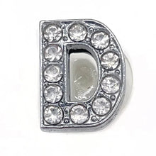 Load image into Gallery viewer, 1pcs Metal Shoes Charms Accessories Garden Rhinestones Letters Shoe Decorations Diy Charm For Crocs Pins Chain X-mas Women Gifts
