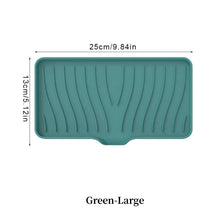 Load image into Gallery viewer, Silicone Drain Soap Dish - Anti-Slip Sink Tray for Kitchen &amp; Bathroom
