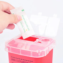 Load image into Gallery viewer, 1L Tattoo Medical Plastic Sharps Container Knife Blade Case  Needle Disposal Tips Accessories Waste Box
