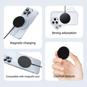 120W Magnetic Wireless Charger Pad Stand For MagSafe iPhone 12 13 14 Pro Max Samsung Xiaomi Mobile Phone Fast Charging