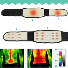 Load image into Gallery viewer, Adjustable Magnetic Therapy Back Belt – Lumbar Support &amp; Self-Heating
