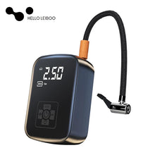 Load image into Gallery viewer, LEIBOO Wireless Car Air Compressor Air Pump Electric Tire Inflator Pump for Motorcycle Bicycle AUTO Tyre with Digital Display
