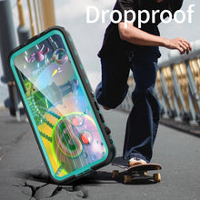 Load image into Gallery viewer, Waterproof Case For iPhone 14 Pro Max 14 Pro iPhone 13 Pro Max Protector Full Body Protective Dustproof Magnetic Phone Case Waterproof 360 Degree All-Round Protection with Built-in Screen Protector Outdoor Transparent  Shockproof Case
