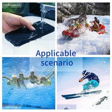 Load image into Gallery viewer, Underwater Case For iPhone Case Shockproof Diving Waterproof Case For iPhone 12 11 Pro Max XS MAX XR Cover Phone Full Body Shockproof Case for iPhone 12 Pro Max Case with Screen Protector Dust Proof Phone Case Cover for iPhone
