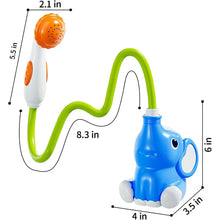 Load image into Gallery viewer, Elephant Baby Bath Shower Head Toys for Kids Bath Toys for Infants Kids Swimming Pool Toys Bathtub Toys Toddlers Newborn Infants
