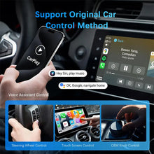 Load image into Gallery viewer, NEW 2in1 Wireless CarPlay AI Mini Android Auto Box Plug&amp;Play Automatic Connection Compatible with 99% of Cars For Car Radio
