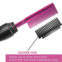 Load image into Gallery viewer, GOIPLE Electric Hot Comb Fast Heating Straightener Curling Iron Curler Brush Styling Tools for Hair Care Lace Wig Styling Set
