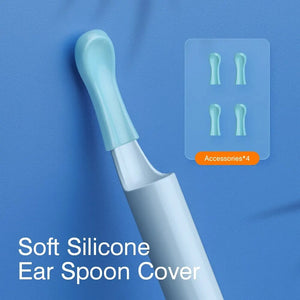 Wireless Visual Silicone Ear Spoon Safe Endoscope Earpick 5MP Camera Ear Wax Remover Luminous Otoscope 3.9mm Ear Cleaning Tools