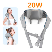 Load image into Gallery viewer, Foreverlily 26W Neck &amp; Shoulder Massager Wireless Back Kneading Shawl
