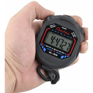 New Classic Waterproof Digital Professional Handheld LCD Handheld Sports Stopwatch Timer Stop Watch With String For Sports