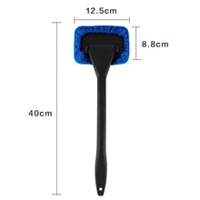 Load image into Gallery viewer, Car Window Cleaner Brush Kit Windshield Cleaning Wash Tool Inside Interior Auto Glass Wiper with Long Handle Car Accessories
