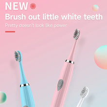 Load image into Gallery viewer, Electric Toothbrush for Adults Soft DuPont Bristle Portable Battery Endurance IPX6 Waterproof Intelligent Effective Oral Care
