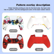 Load image into Gallery viewer, DATA FROG Camo Protective Skin Cover For SONY Playstation 5 Silicone Case Grip for PS5 Controller Accessories
