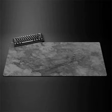 Load image into Gallery viewer, Gray XXL Gaming Mouse Pad – Extended Non-Slip Desk Mat with Overlocked Edges for Keyboard &amp; Computer Setup

