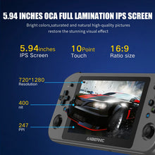 Load image into Gallery viewer, ANBERNIC Win600 PC Games Handheld AMD 3020e/3050e 5.94 Inch IPS Screen Office Video Game Console Windows 10 WiFi5  Pocket Laptop
