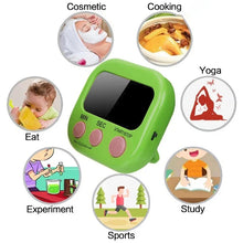 Load image into Gallery viewer, 1PC LCD Digital Kitchen Timer Magnetic Cooking Large Count Down Up Clear Loud Alarm Stonego Home Kitchen Accessories
