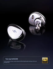 Load image into Gallery viewer, SIMGOT EA500 DSP Wired Earphones With Mic Dual-Magnetic-Circuit Dual-Cavity HiFi Stereo Music Headphone Custom Gaming Earbuds
