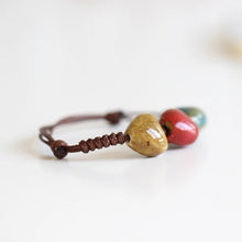 Load image into Gallery viewer, Fashion Return To The Ancients Handmade Ceramic Beads Charm Gift Women&#39;s Bracelet Jewelry#1253
