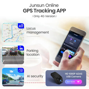 Only For Junsun Android Multimedia player with ADAS Car Dvr FHD 1080P or 720P Car Accessories