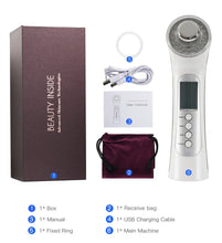 Load image into Gallery viewer, Ultrasonic Ion Facial Massager - Photon Rejuvenation &amp; EMS Microcurrent, Portable Vibration Skin Care Device for Home Use
