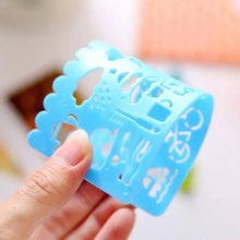 Load image into Gallery viewer, 4PCS Kids Drawing Toys Painting Template Board Plastic Ruler Art Craft Juguetes Learning Draw Educational Toys For Children Gift
