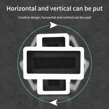 Load image into Gallery viewer, White Phone Holder Waterproof Phone Case Bathroom Shower Phone Holder Stand Box Wall Mounted Shower Case Bracket Full Body Waterproof Shockproof Phone Case Clear Protective Cover Case
