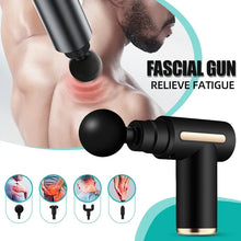 Load image into Gallery viewer, Portable digital fascia gun, convenient electric massager, LED display screen with six adjustable levels,silent and long-lasting
