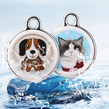 Load image into Gallery viewer, Pet Anti-Lost GPS Tracker Bluetooth-compatible Smart Activity Tracker Waterproof for Dogs Cats Kids Pets Keychain Wallet Luggage
