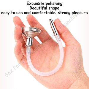 Urethra catheters for men Penis Plug SM Sex Toys Male Chastity Device Urethral Stretcher Catheter Penis Dilator Cock Cage Sextoy