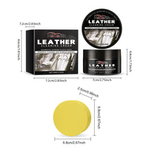 Load image into Gallery viewer, Leather Conditioner Long Lasting Car Seats Polishing Nourishment Care Leather Care Cream for Leather Pant Bag Shoes Furniture
