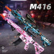 Load image into Gallery viewer, M416 Electric Gel Ball Blaster Toy Gun – Rechargeable Outdoor Shooting Toy for Kids &amp; Adults, Sound and Light Effects
