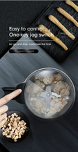 Load image into Gallery viewer, 400W Stainless Electric Grinder Baby Food Pulverizer Coffee Beans Mill Grinder  Fast Grinding Multifunction Smash Machine
