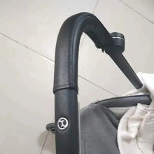 Load image into Gallery viewer, PU Leather Stroller Handle Covers &amp; Bumper Sleeve
