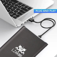 Load image into Gallery viewer, LZAKMR NEW Portable Game Hard Drive Disk 500G 120000+ Games Batocera 33 System Plug and Play For PS1/PSP/SS/DC/MAME/ARCADE/NAOMI
