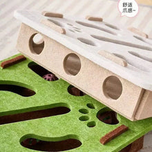 Load image into Gallery viewer, Interactive Cat Puzzle Toy – Felt Maze Box with Bell Balls
