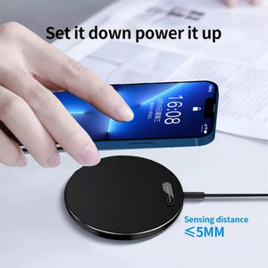 120W Magnetic Wireless Charger Pad Stand For MagSafe iPhone 12 13 14 Pro Max Samsung Xiaomi Mobile Phone Fast Charging