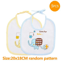 Load image into Gallery viewer, Baby Bibs for Children Waterproof Babys Bib Newborn Water Uptake Bibs Burp Cloths Things for Baby Stuff Feeding Boy Girl
