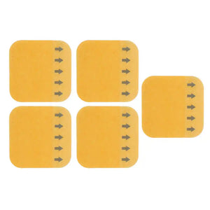 5PC Waterproof Bedsore Heal Pad Patch Self Adhesive Portable Hydrocolloid Adhesive Dressing Wound Dressing Breathable Ultra Thin