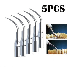 Load image into Gallery viewer, 5PCS Dental Scaler Tips Fit EMS Woodpecker Ultrasonic Scaler Handpiece Dental Ultrasonic Scaler Scaling Tip

