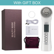 Load image into Gallery viewer, Ultrasonic Ion Facial Massager - Photon Rejuvenation &amp; EMS Microcurrent, Portable Vibration Skin Care Device for Home Use
