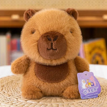 Load image into Gallery viewer, 16cm Plush Companion Doll – Soft Capybara &amp; Elephant Stuffed Toy
