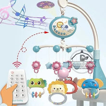Load image into Gallery viewer, Musical Baby Crib Mobile - Lights, Music &amp; Projection | Remote Control Crib Toy for Newborns
