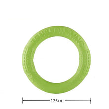 Load image into Gallery viewer, Durable Dog Ring Toy – Indestructible Flying &amp; Chewing Training Toy
