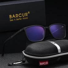 Load image into Gallery viewer, BARCUR Trendy Fashionable Square Reading Glasses Anti-Fatigue Lightweight PC Frame with AC Lens - Fashionable Multiple Degree Glasses for Summer and Men and Women
