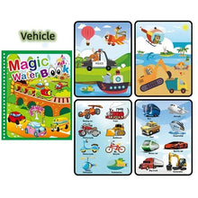 Load image into Gallery viewer, Watercolor Painting Magic Book Reusable for Children Animal Cartoon Painting Book Suitable for Children's Education and Learning
