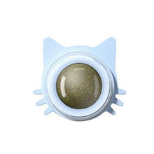 Load image into Gallery viewer, Ball Cat Toy Pasted Lollipop Gatos Mint On The Wall Pet  Ball Snack Good Cat Accessories Cat Toy with Light and Self-Rotating Ball Kitten Gift Edible Cat Lick Toy Cat Chew Toy Teeth Cleaning Cat Bite Toy Rotating Cat Toy
