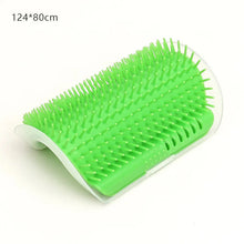 Load image into Gallery viewer, Cat Massage Brush &amp; Hair Remover – Self-Grooming Wall Corner Comb for Cats | Detachable, Easy-Clean Pet Massage Tool
