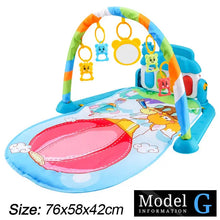 Load image into Gallery viewer, Baby Fitness Play Gym with Music &amp; Piano Mat
