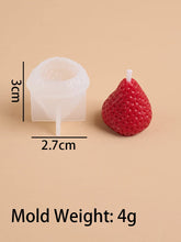 Load image into Gallery viewer, 3D Strawberry Aromatherapy Candle Silicone Mold DIY Handmade Romantic Scented for Valentine's Day Party Home Decor Birthday Gift
